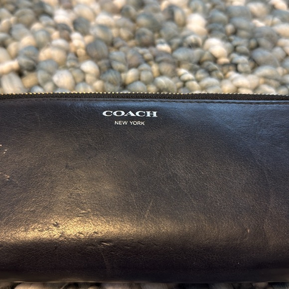 Coach Leather Wallet Wristlet - Picture 2 of 9